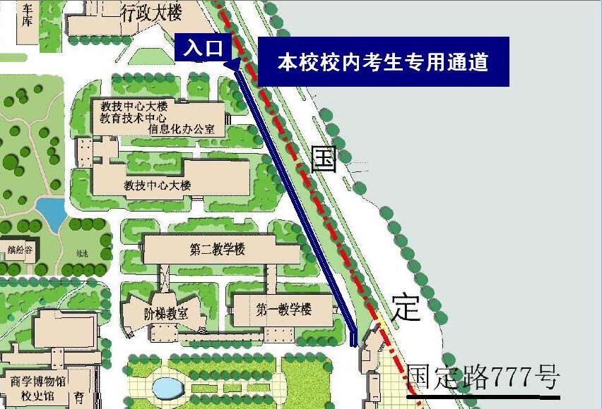 相應入口分布圖